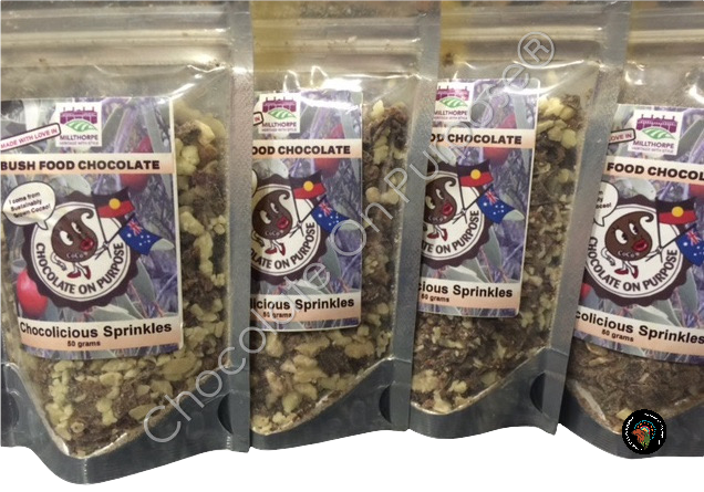 Bush Food Chocolate Sprinkles in bag