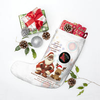 Personalised Indigenous Christmas Stocking – Blak Santa Design | Aboriginal-Owned