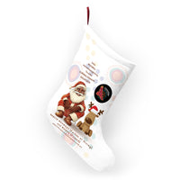 Personalised Indigenous Christmas Stocking – Blak Santa Design | Aboriginal-Owned