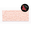 Chocolate On Purpose 'Merry Christmas' Chocolate Bar- White Chocolate with Ooray (Davidson Plum) and Chocolate On Purpose Logo
