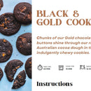 Black & Gold Cookie Recipe - FREE DOWNLOAD
