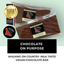 Walking On Country Chocolate Bar- Plant Based Vegan Chocolate with Quandong