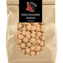 Chocolate On Purpose Gold Chocolate Buttons- 200g