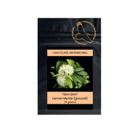 Chocolate On Purpose “Girri Girri” lemon myrtle (ground) 20g pouch, Australian native botanical seasoning