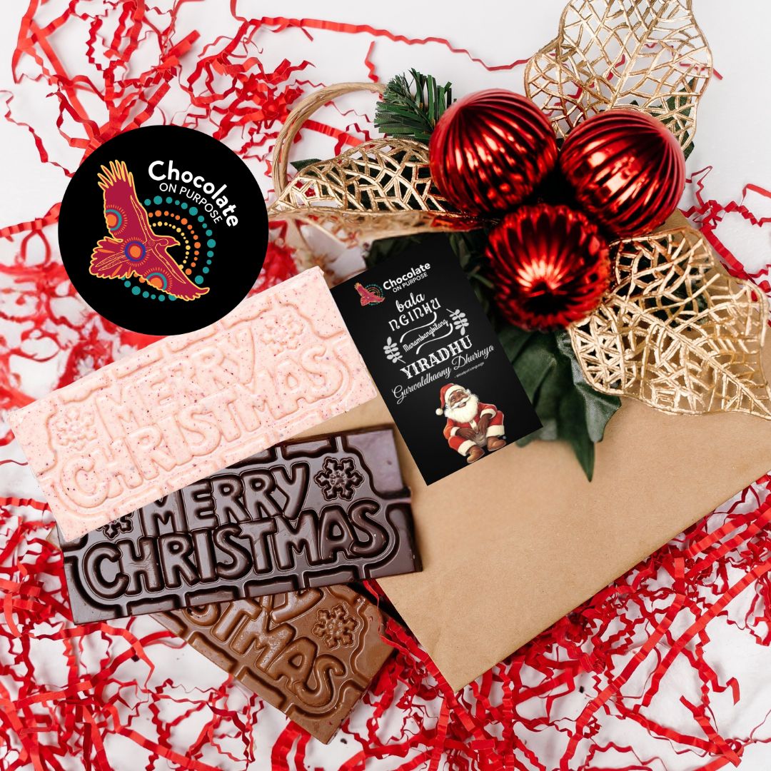 Aussie Bushfood Christmas Chocolate Hamper Bag