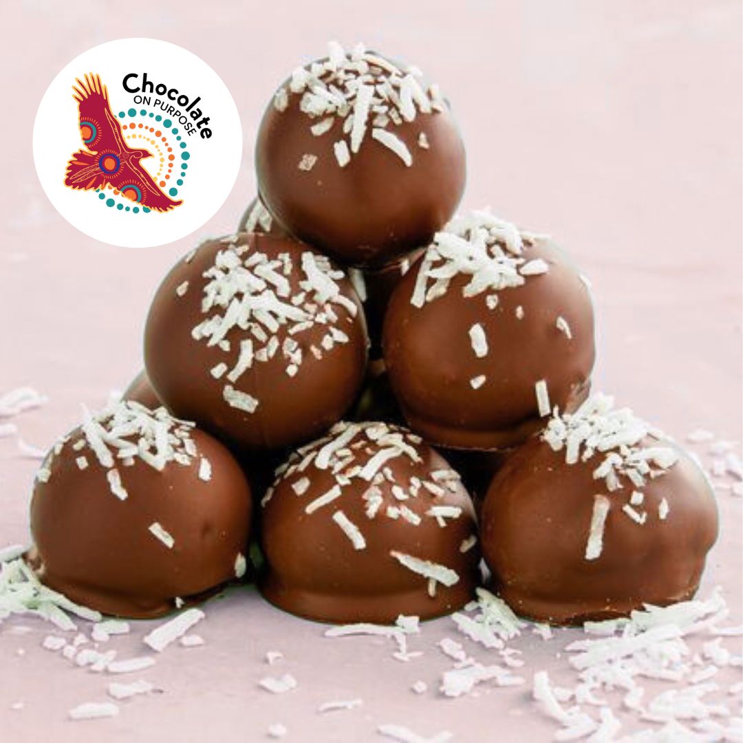 Handcrafted Christmas Rum Balls | Dark Chocolate Festive Treats | Chocolate On Purpose
