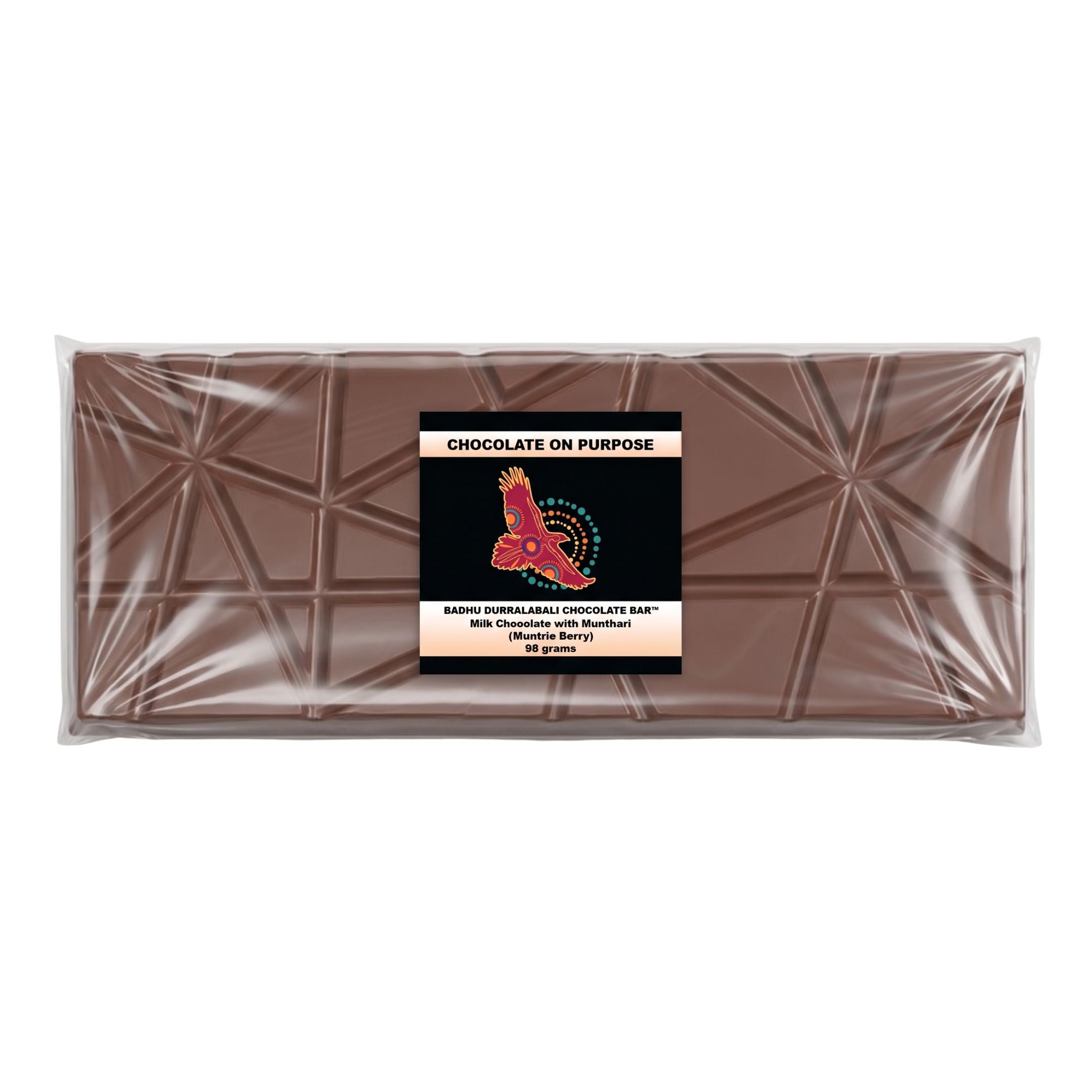 Badhu Durralabali — Starburst Milk Chocolate Bar with Munthari